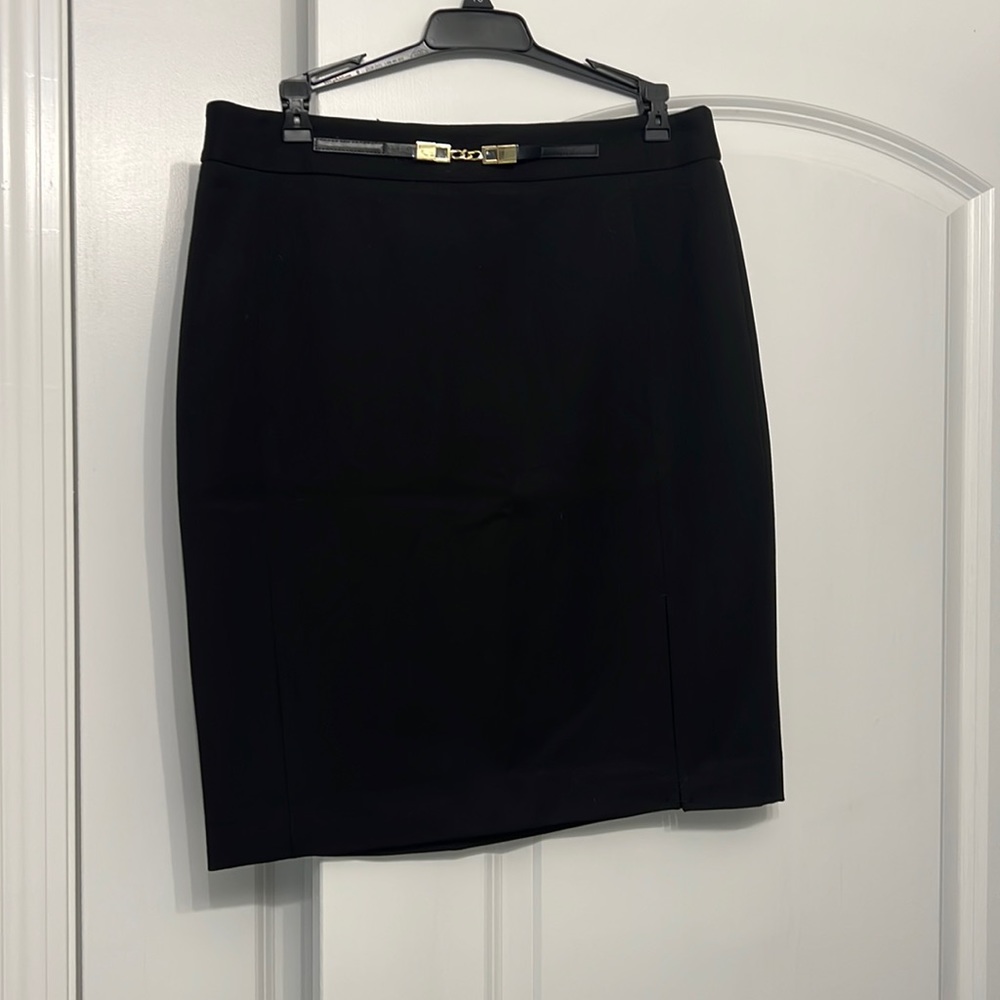 Express Black Pencil Studio Stretch Pencil Skirt High Waist size 10